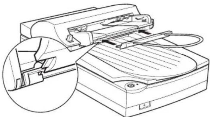 EPSON Perfection 1200 - Automatischen Vorlageneinzug installieren - 3