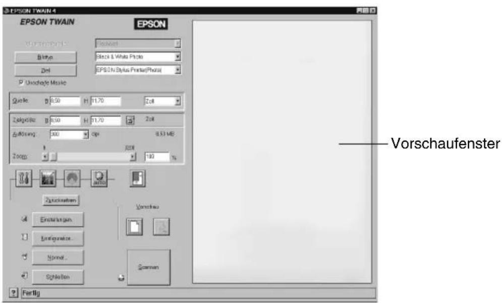 EPSON TWAIN 4 EPSON TWAIN WORRICHEN Biktyp Dell Black & White Photo EPSON Stylus Printer(Photo) Umschlagte Musik Quote: B 8.50 H 11.70 Zoll Zakgo/Bo: B 8.50 H 11.70 Zoll Zschöwing: 300 Op 9.53 MB Zoom: 120 100 % Zuckkaufenzen Einstellungen Lnfrigmatrice... Normal... Schlecken Vorschaufenster Fertlig