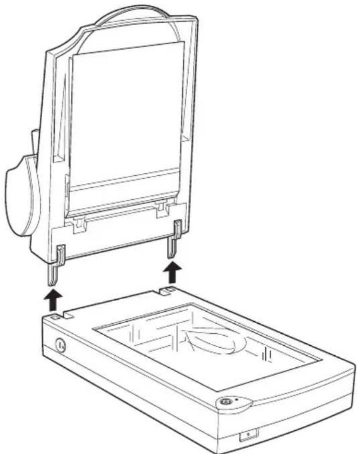 EPSON Perfection 1200 - Vorlagenführung entfernen - 1