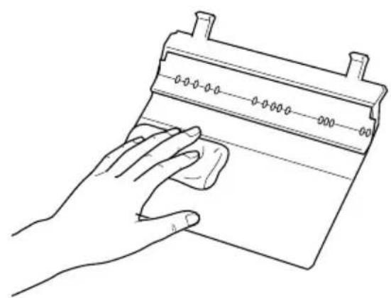 EPSON Perfection 1200 - Vorlagenführung reinigen - 1
