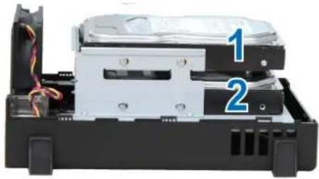 SYNOLOGY NVR216 9CH - Laufwerke installieren - 5