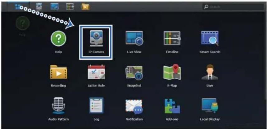 SYNOLOGY NVR216 9CH - IP-Kamera in Surveillance Station hinzufügen - 1