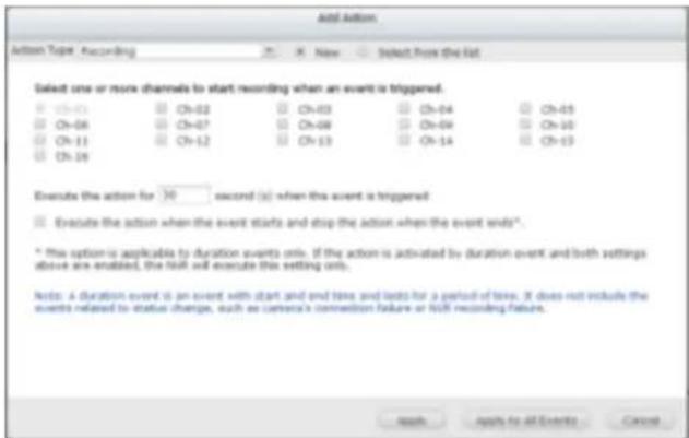 QNAP VS-2204 PRO+ - Ereigniszeitplan-Einstellungen: - 3