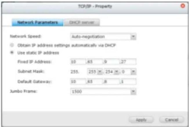 QNAP VS-2204 PRO+ - Netzwerkparameter - 1
