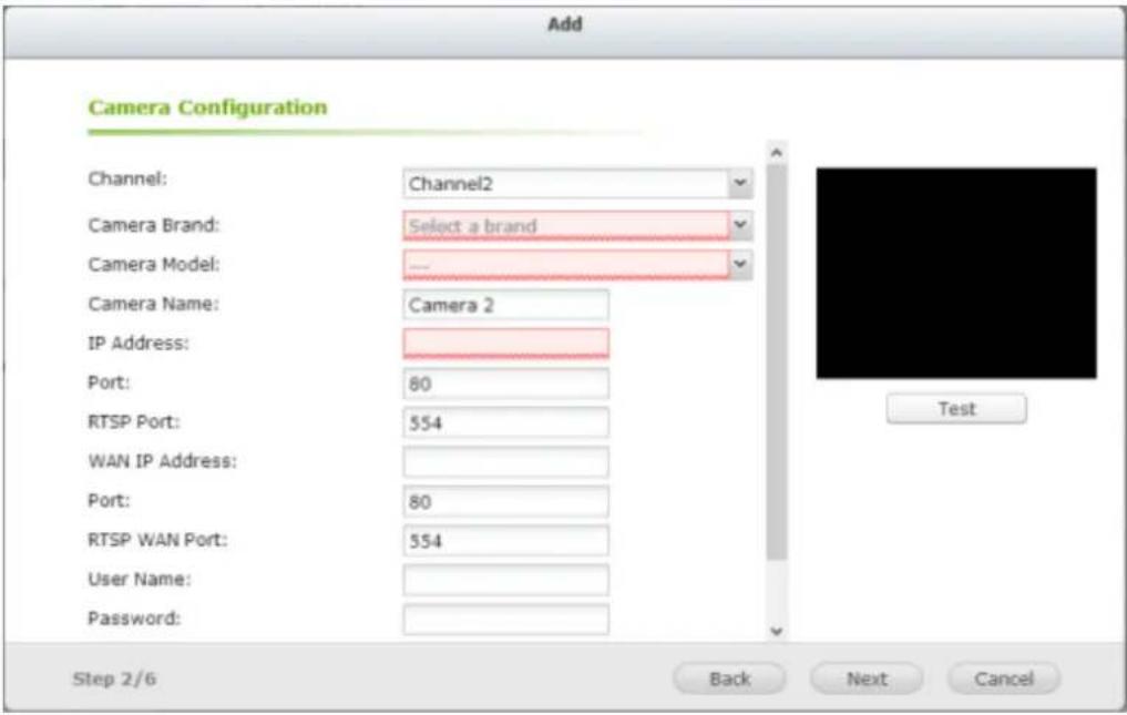 QNAP VS-2204 PRO+ - IP Address Brand Camera Model MAC Address - 1