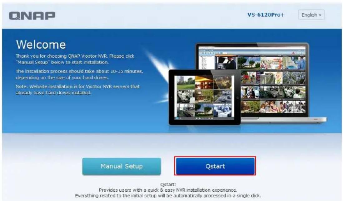 QNAP VS-2204 PRO+ - Systeminitialisierung - 1