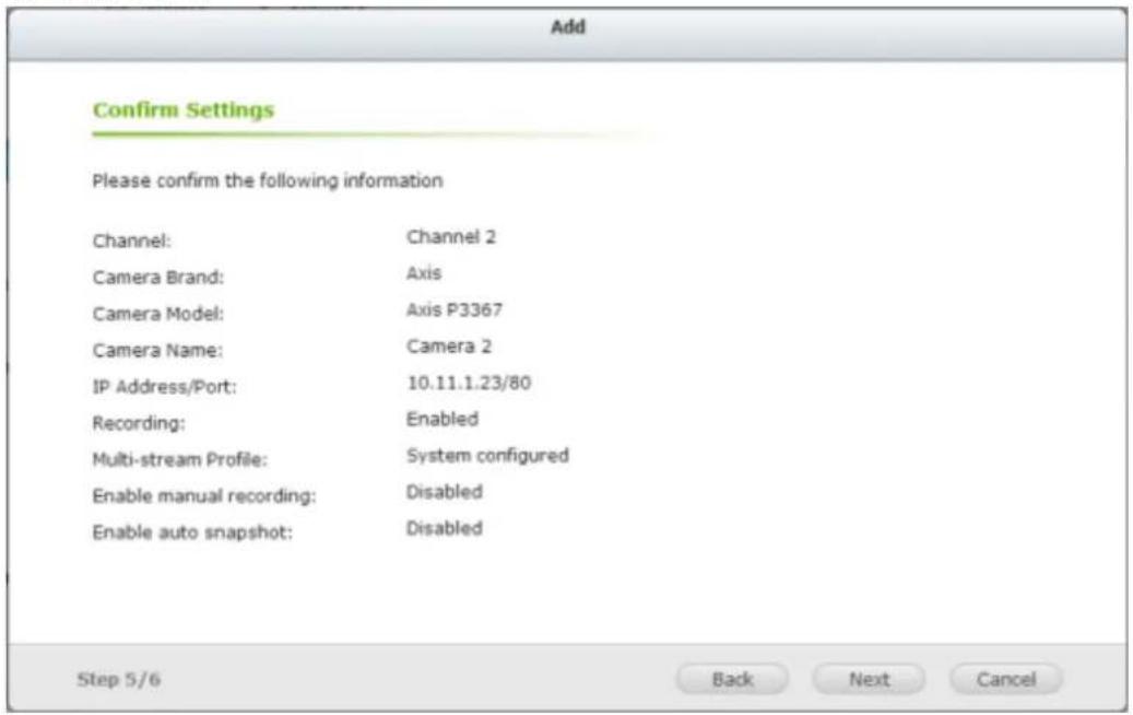 QNAP VS-2204 PRO+ - IP-Kameras hinzufügen - 3