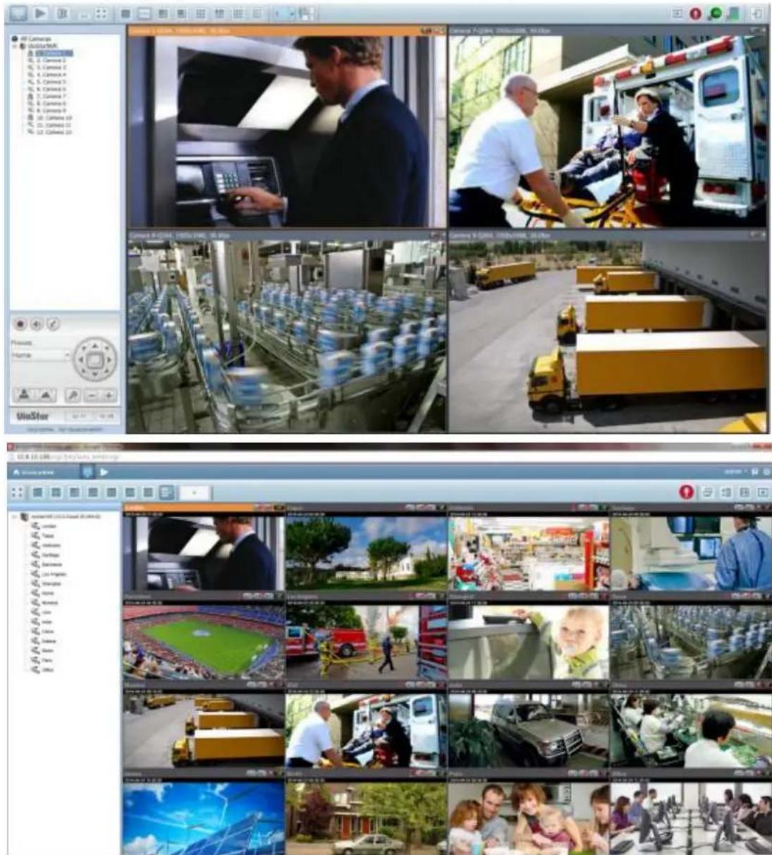 QNAP VS-2204 PRO+ - Live-Video-Fenster - 1