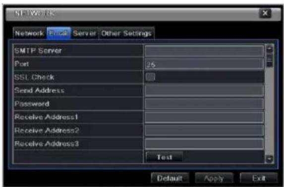 Provision-ISR NVR2-4100P - Email - 1