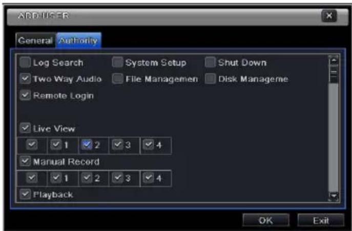 Provision-ISR NVR2-4100P - User Management Configuration - 3