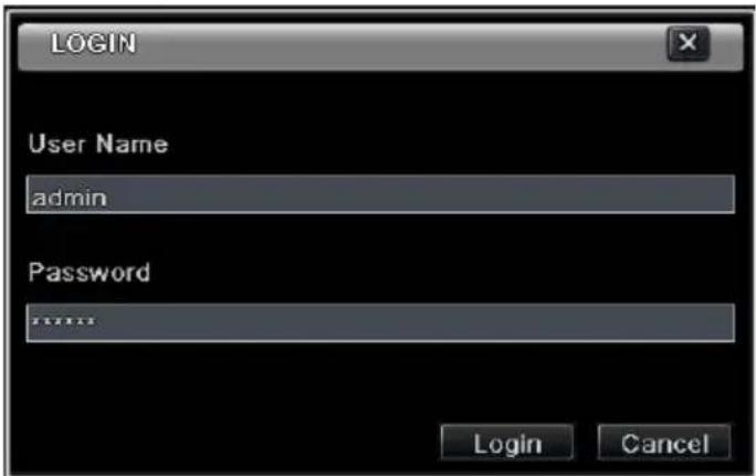 Provision-ISR NVR2-4100P - Login - 1