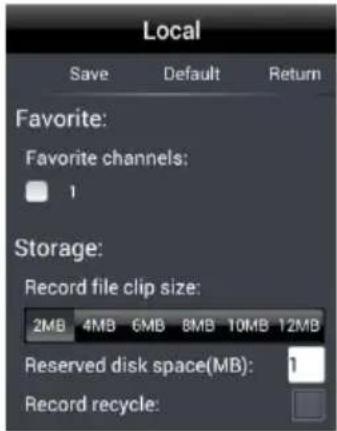 Provision-ISR NVR2-4100P - Favorite Channel: - 1