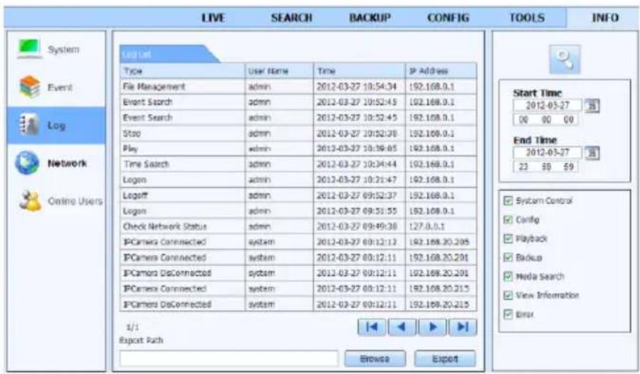 Provision-ISR NVR2-4100P - Remote Information - 1