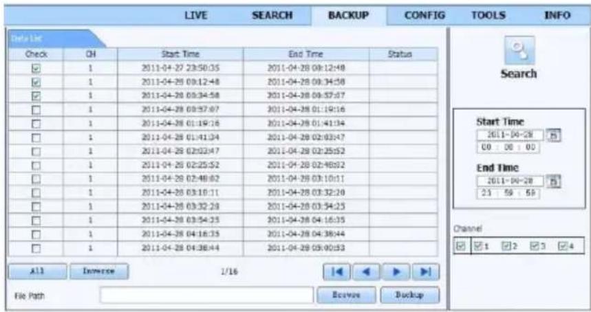 Provision-ISR NVR2-4100P - File Management - 2