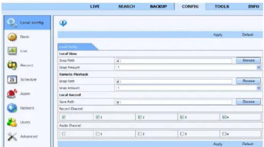 Provision-ISR NVR2-4100P - Remote System Configuration - 1