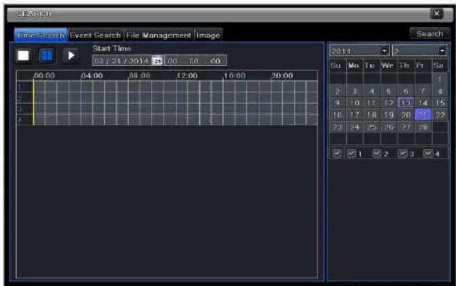 Provision-ISR NVR2-4100P - Time Search - 1