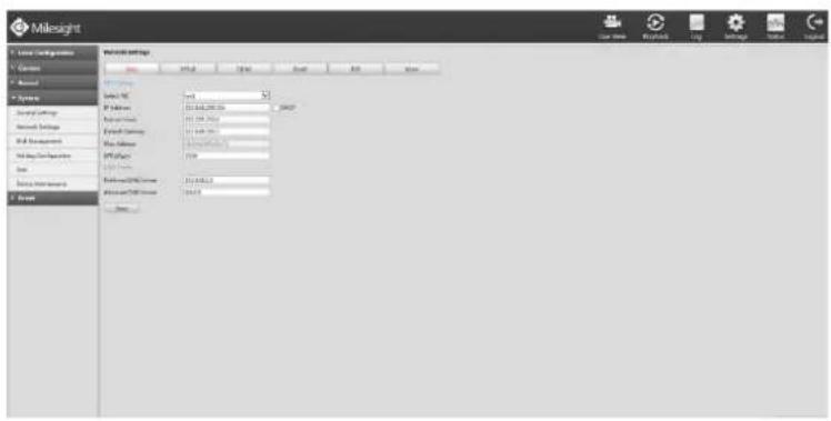 Milesight MS-N5032-UH - Basic Configuration - 1