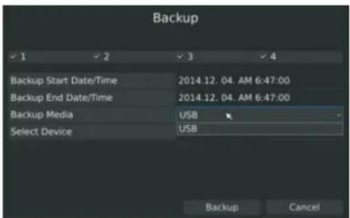 Milesight MS-N5032-UH - Step2. Select Recorded files for Backup - 4