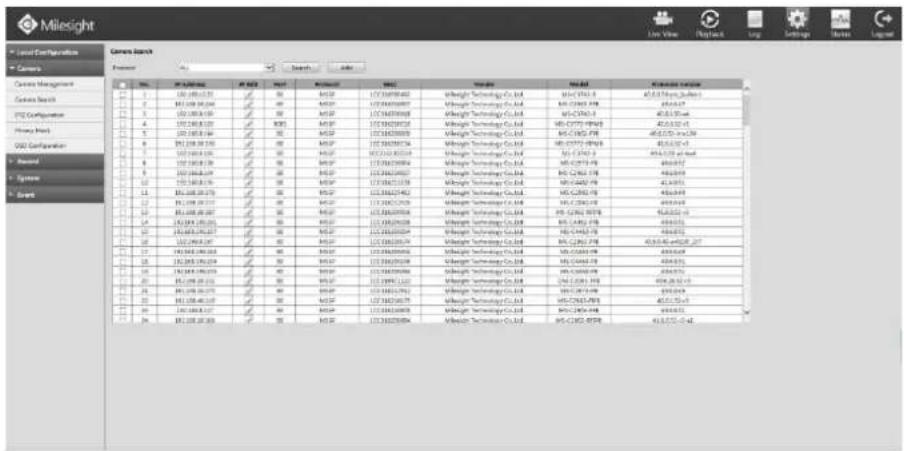 Milesight MS-N5032-UH - Step2. Add IP Channel. - 2