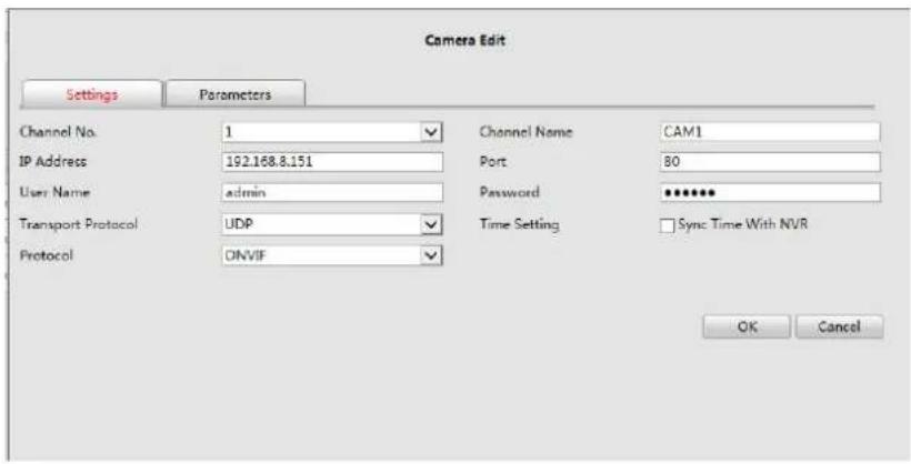 Milesight MS-N5032-UH - Step4. Configure IP Channel - 1