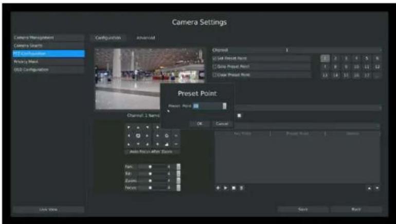 Milesight MS-N5032-UH - Presets Point Setup - 2