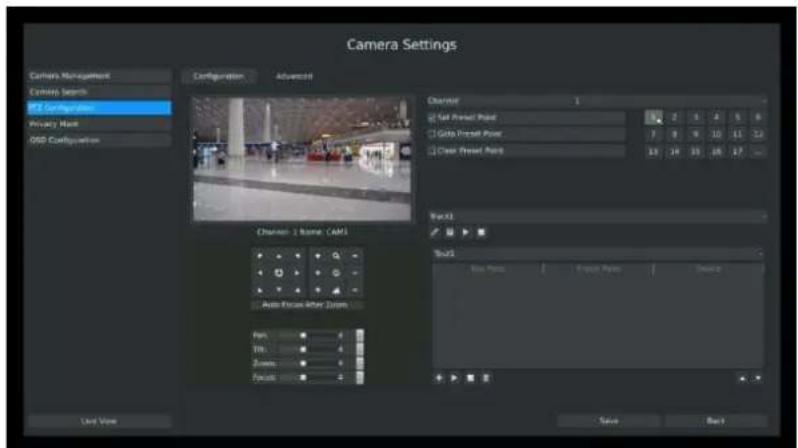 Milesight MS-N7016UH - Presets Point Setup - 1