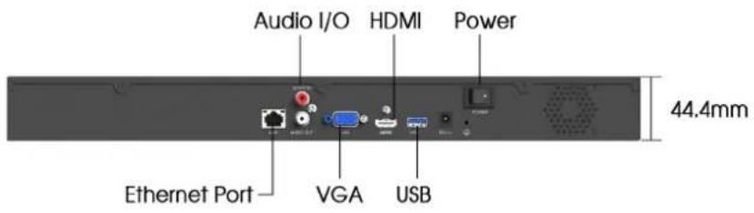 Milesight MS-N7016UH - Panel Buttons and Lights Instructions - 6