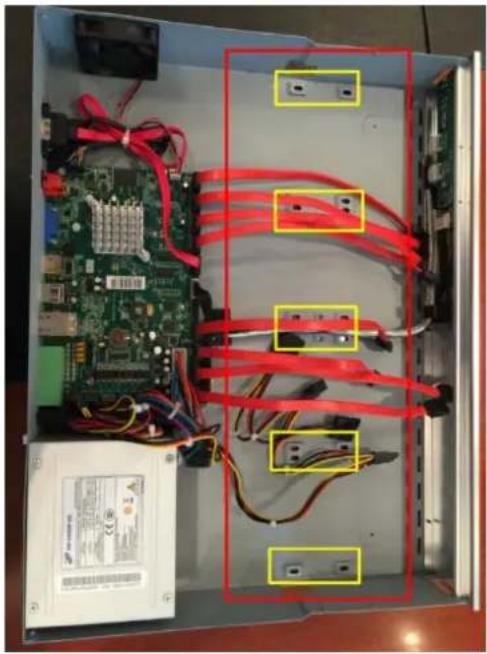 Milesight MS-N7032UH - MS-N8000 series Hard Disk Installation - 5
