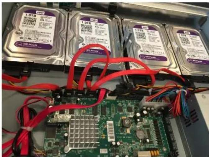 Milesight MS-N7032UH - MS-N7000 series Hard Disk Installation - 9