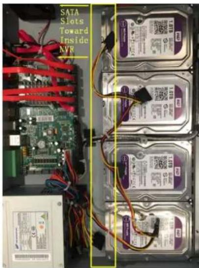 Milesight MS-N7032UH - MS-N7000 series Hard Disk Installation - 6