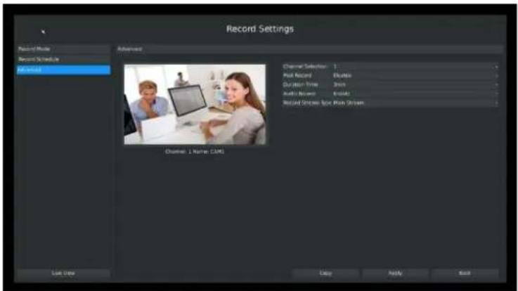 Milesight MS-N7032UPH - Advanced settings - 1