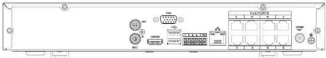 Dahua Technology Lite NVR4208-8P - NVR11H/11H-P/41H/41H-P/41H-8P Series - 3
