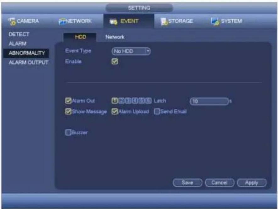 Dahua Technology Lite NVR4208-8P - Abnormality - 1