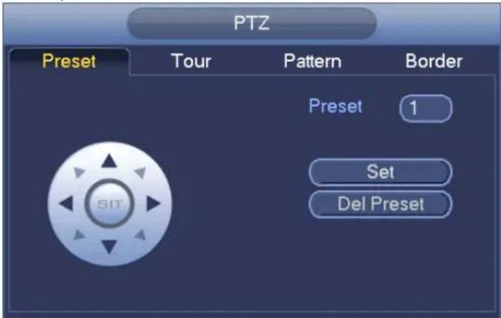 Dahua Technology Lite NVR4208-8P - Preset Setup - 1