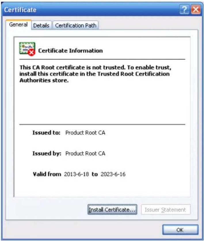 Dahua Technology Lite NVR4208-8P - Download root certificate - 2