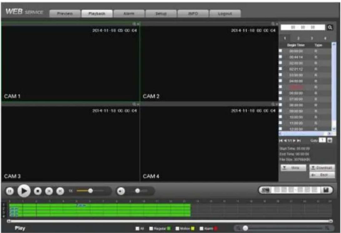 Dahua Technology Lite NVR4208-8P - Playback - 1