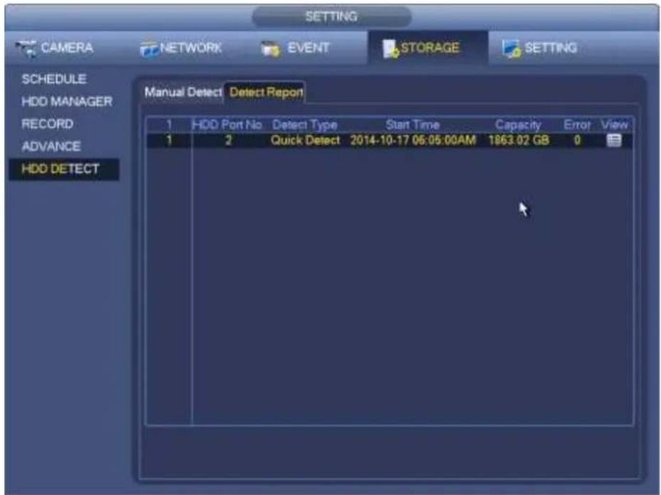 Dahua Technology Lite NVR4208-8P - Detect Report - 1