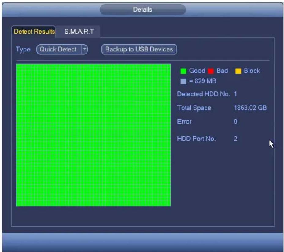 Dahua Technology Lite NVR4208-8P - Detect Report - 2