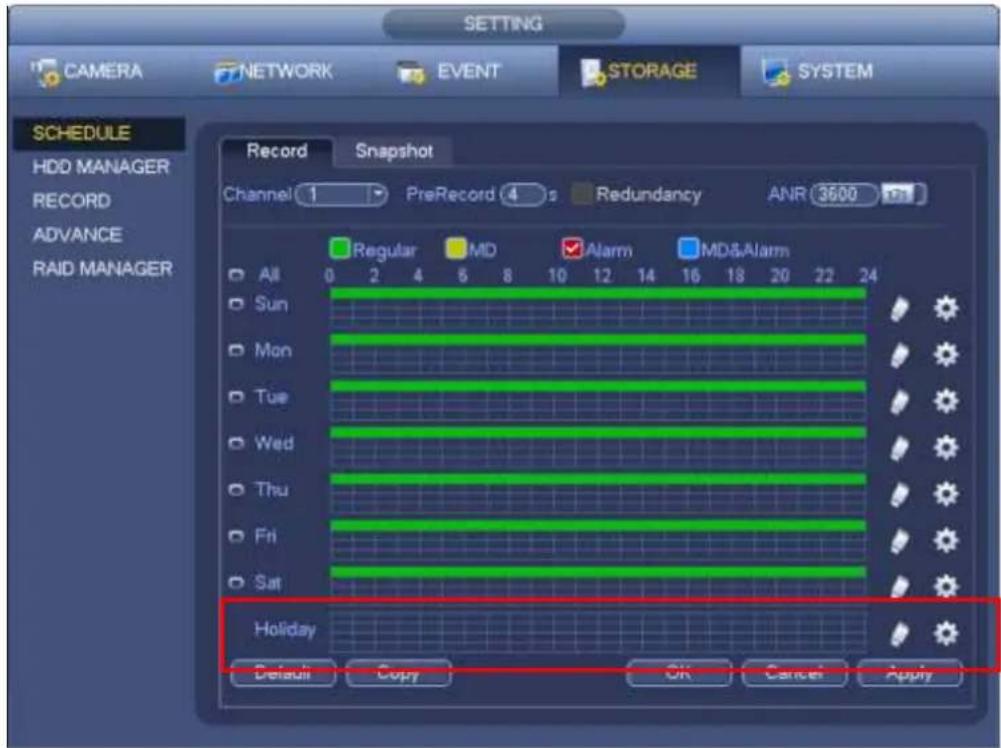 Dahua Technology Lite NVR4208-8P - Schedule Record - 5