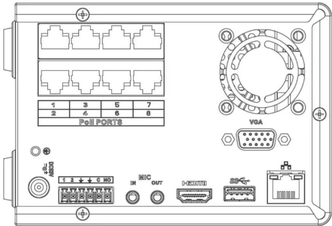 Dahua Technology Lite NVR4208-8P - NVR42V-8P Series - 1