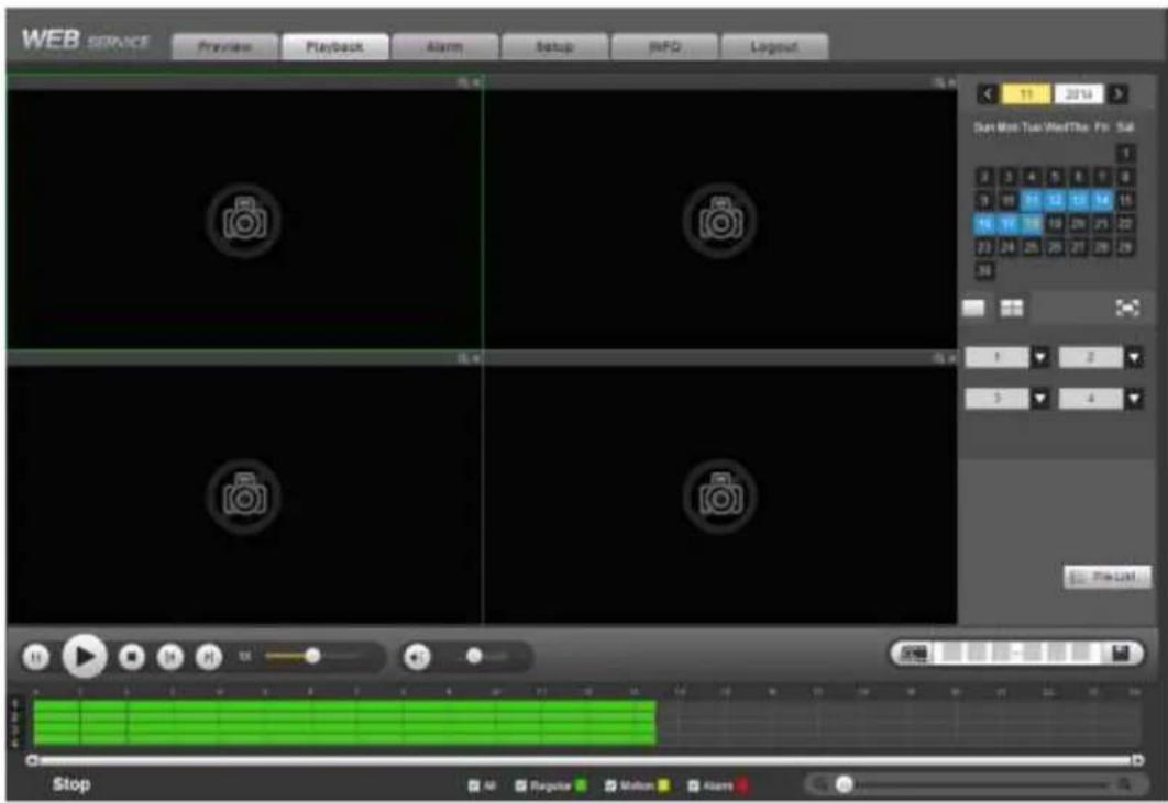 Dahua Technology Lite NVR4208-8P - Playback - 1