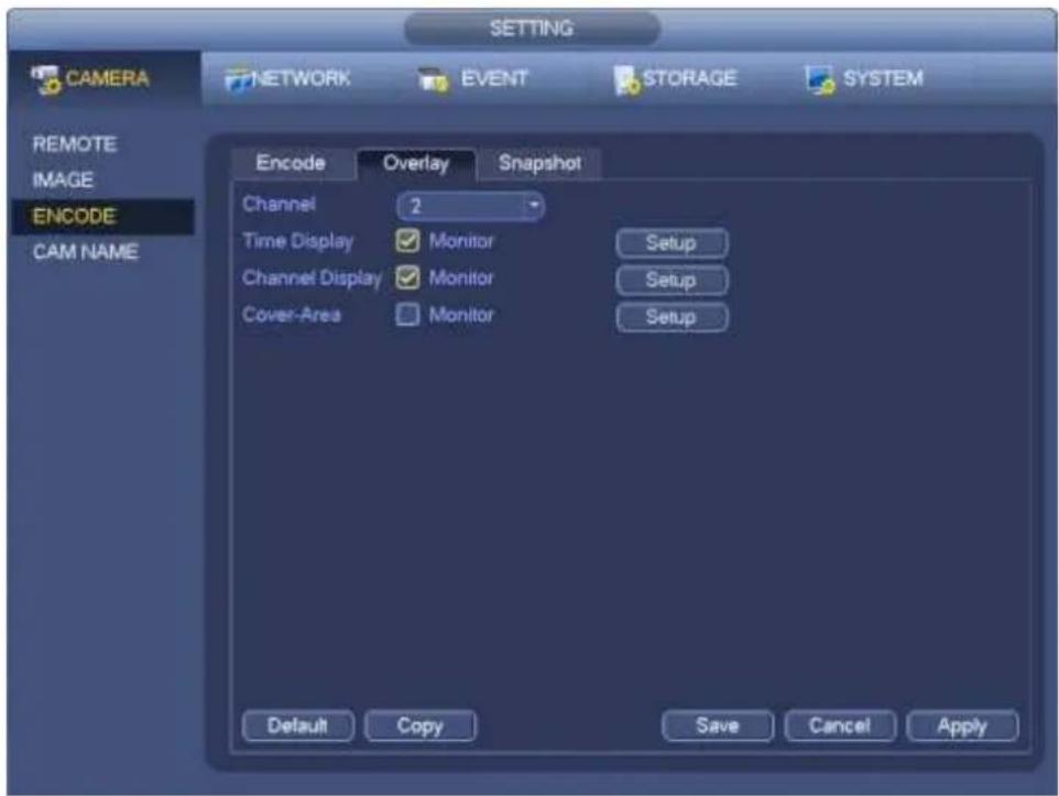 Dahua Technology Lite NVR4208-8P - Overlay - 1