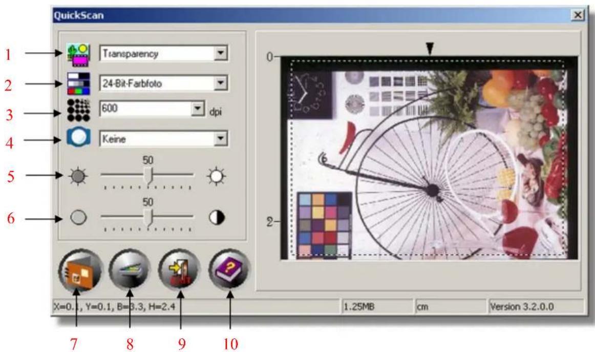 PLUSTEK OpticFilm 7200i - Vorschaufenster - 1