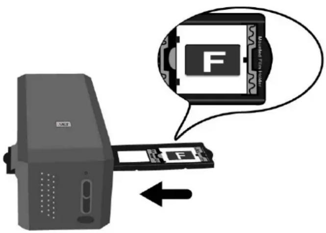 PLUSTEK OpticFilm 7200i - Filmstreifenhalter verwenden - 2