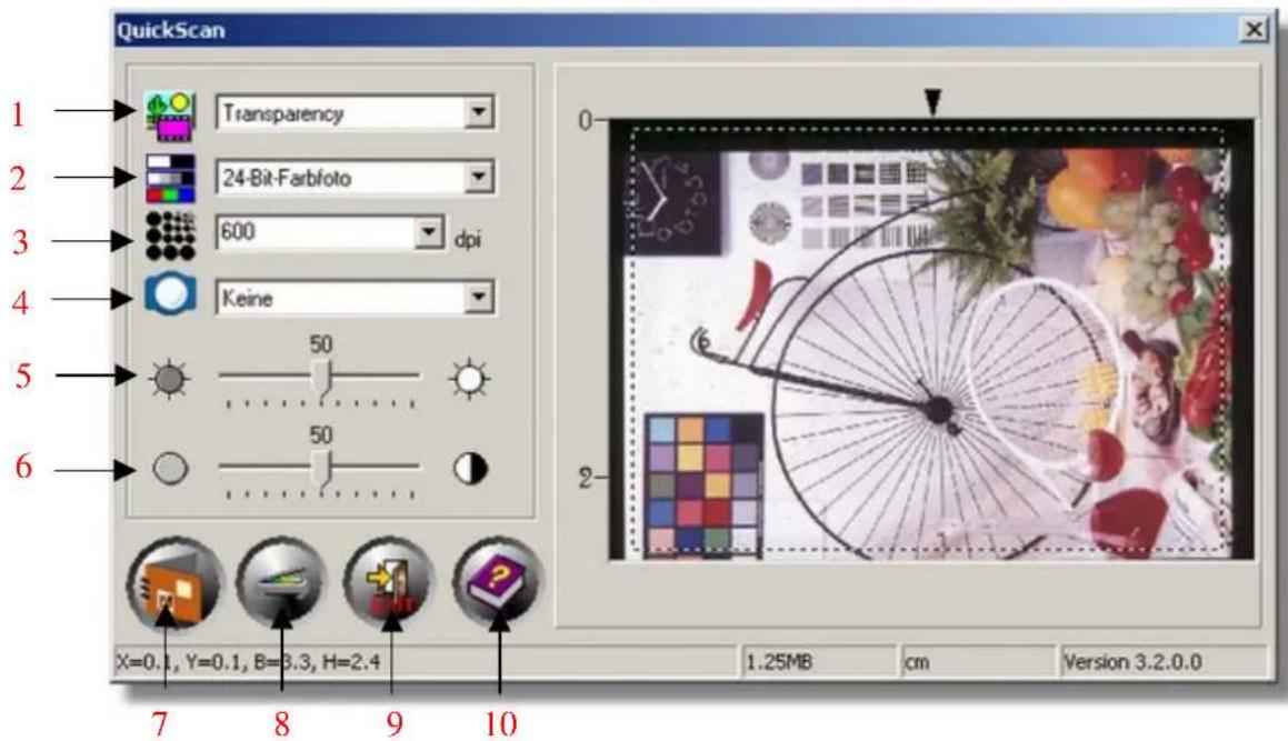 PLUSTEK OpticFilm 7300 - Vorschaufenster - 1