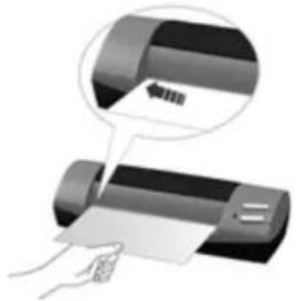 PLUSTEK OpticCard 821 - Taste "SCAN" (Scantaste) - 1
