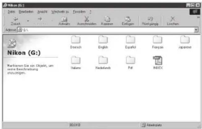 Nikon (G:) Nikon (G:) Markinen Sie ein Objekt, um same Beschreibung anzuzeigen. Deutsch Englich Esparkt Français Japanese Nikano Nordafunds Pdf INDEX 80.0KB Aberplatz