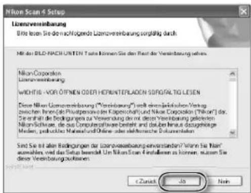 Nikon Scan 4 Setup Licenseveränderung B/Ea lesen Sie den nachfolgende Licenseveränderung sorgänkt durch Mitar das BLD-NACH-UNION Teilen können Sie den Rest der Vereinbarung sehen. Nikon Corporation Licenseveränderung WICHTIS - NOR ÖFFENEN ODER HERUNTERPLADEN SÖRGÄRTIG LESEN Diese Nikon Umsveränderung ("Vereinbarung") stellt einengebrendlichen Verkog zwischen Ihnen des Privatpersivier des Kapitalschaft und Nikon Corporation (Tikon) das. Sie erahlt die Bedingungen zur Versorgung der mit dieser Vereinbarung gelechten Nikon Software, die das ComputerSoftware-Esteht und darüber heraus dazugehager Media, geläuchte Material und Online oder elektronische Dokumentaten Sind Sie bei allen Bedingungen der Licenseveränderung verständen? Wenn Sie Nah! auswahlen, wird das Setup bereinigt. Um Nikon Scan 4 installieren zu können, müssen Sie dieser Vereinbarungszublieren. < Zureich Jo Rein