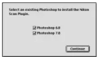 NIKON Coolscan V ED - Sezione di una Cartella per i Plug-in (Mac OS 9) - 1
