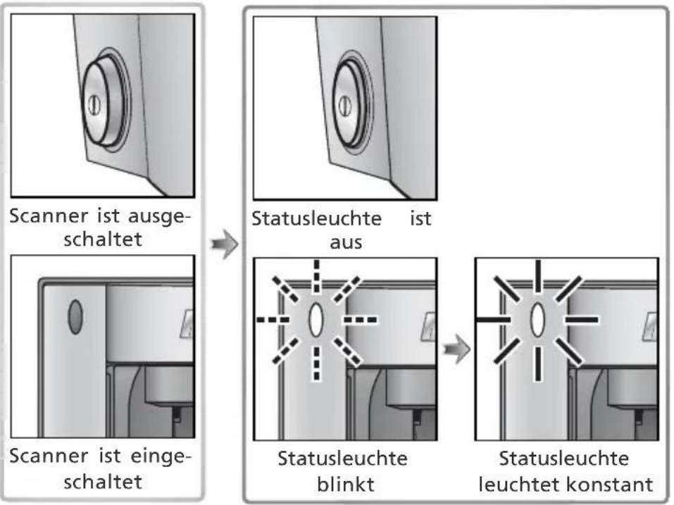 NIKON Coolscan V ED - Schritt 1: Einschalten des Scanners - 1